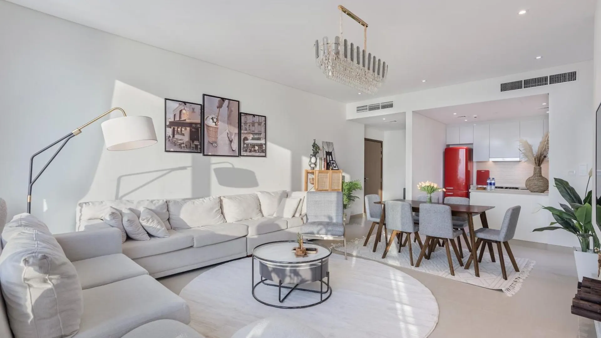 Lägenhet Premiere Luxe Inn 2 Bedroom At Marina Beach With Ferris Wheel & The Pier View Dubai