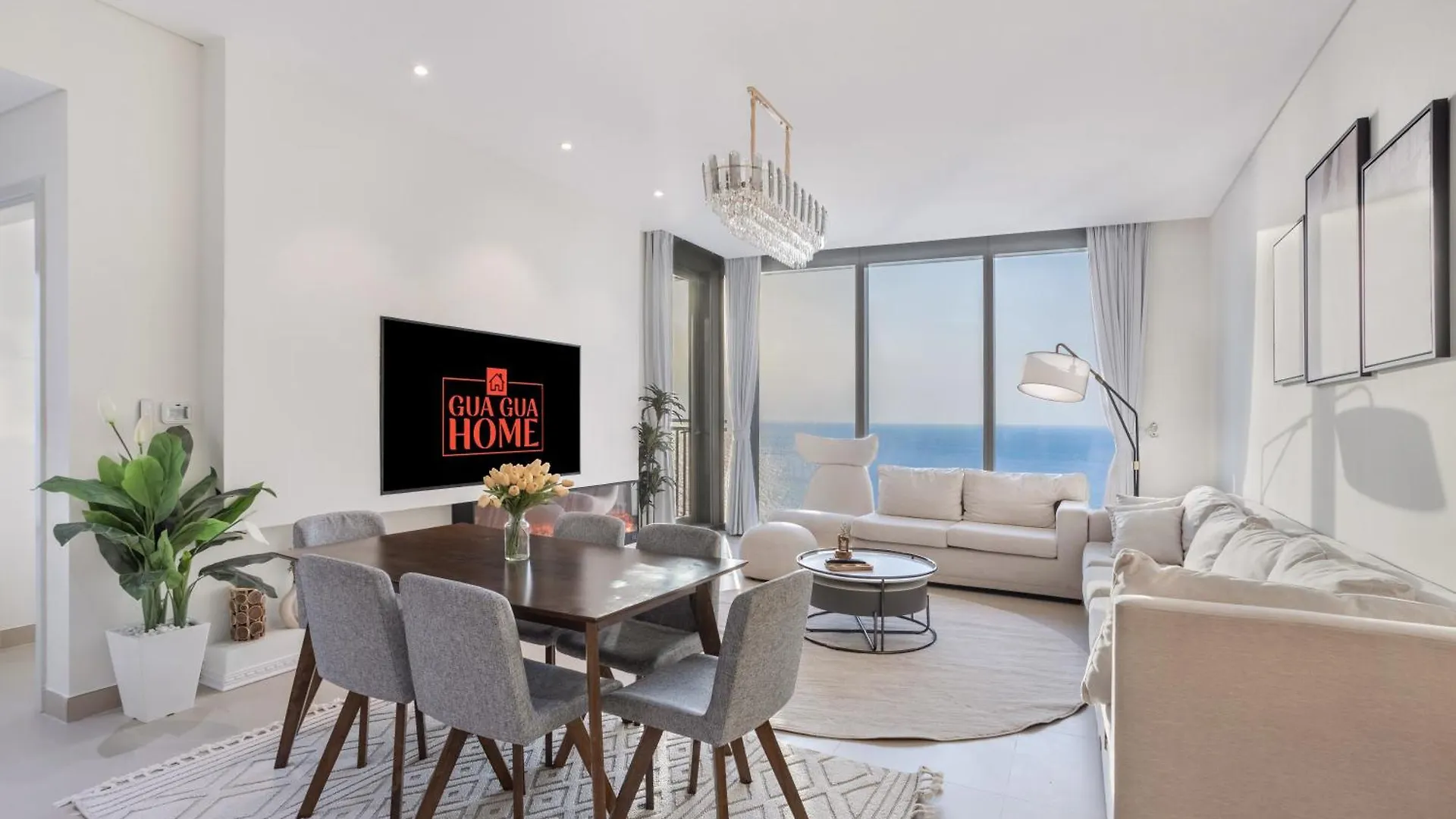 Premiere Luxe Inn 2 Bedroom At Marina Beach With Ferris Wheel & The Pier View Dubai