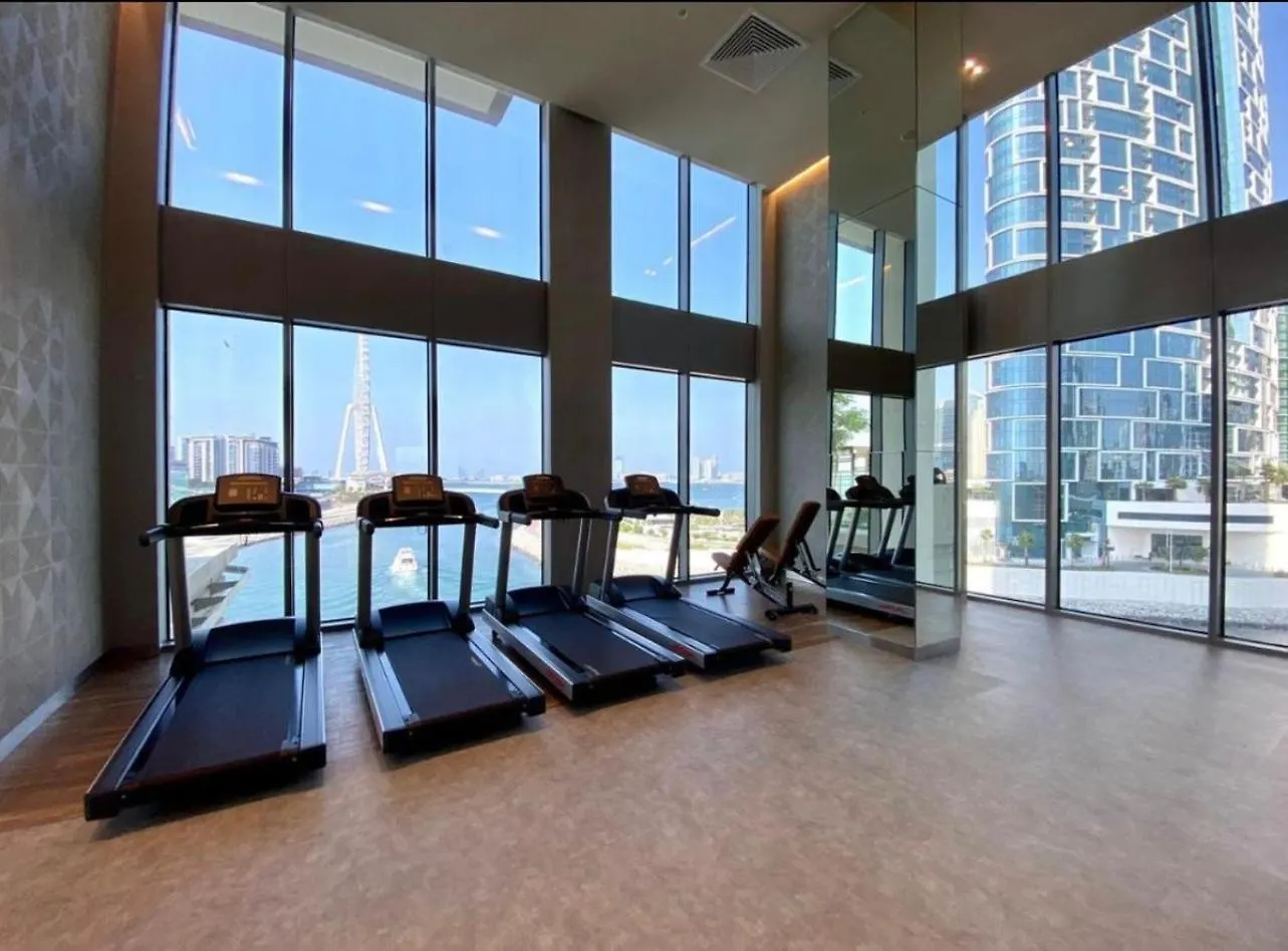 Lägenhet Premiere Luxe Inn 2 Bedroom At Marina Beach With Ferris Wheel & The Pier View Dubai