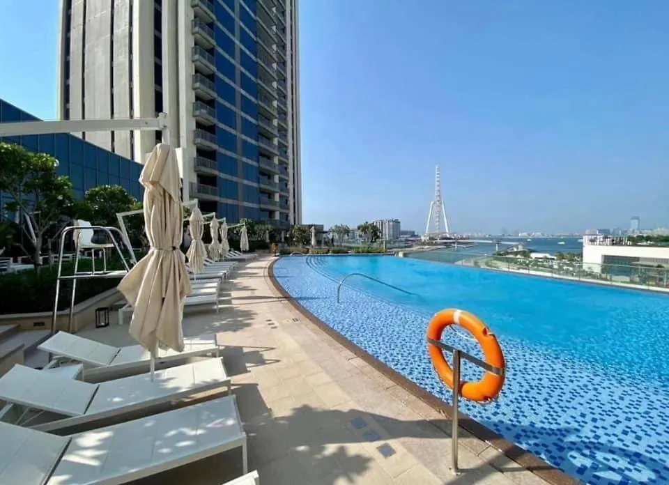 Premiere Luxe Inn 2 Bedroom At Marina Beach With Ferris Wheel & The Pier View Dubai Apartment